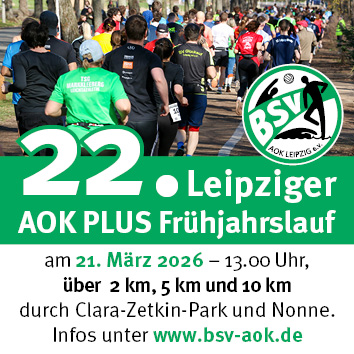 22. Leipziger AOK PLUS Frühjahrslauf 22. Leipziger AOK PLUS Frühjahrslauf